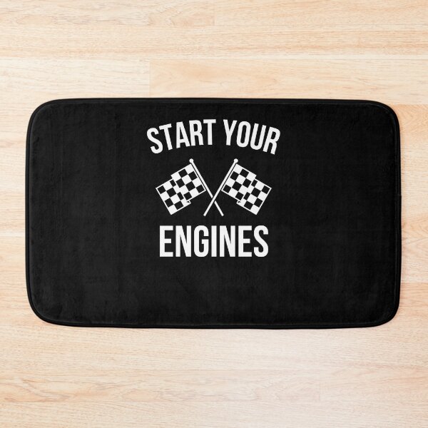 Item preview, Start your Engines Race Flags designed and sold by Fitbys.