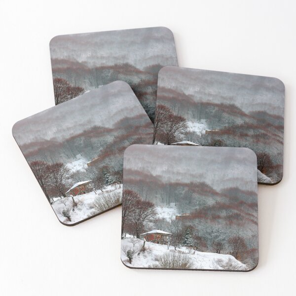 Item preview, Brown brushstrokes on white designed and sold by Hercules Milas.