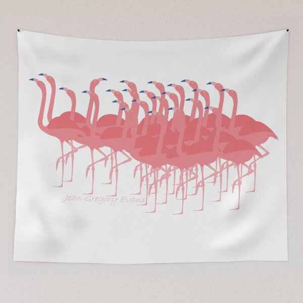 Item preview, FLAMINGO COURTSHIP DANCE  designed and sold by Jean Gregory Evans.