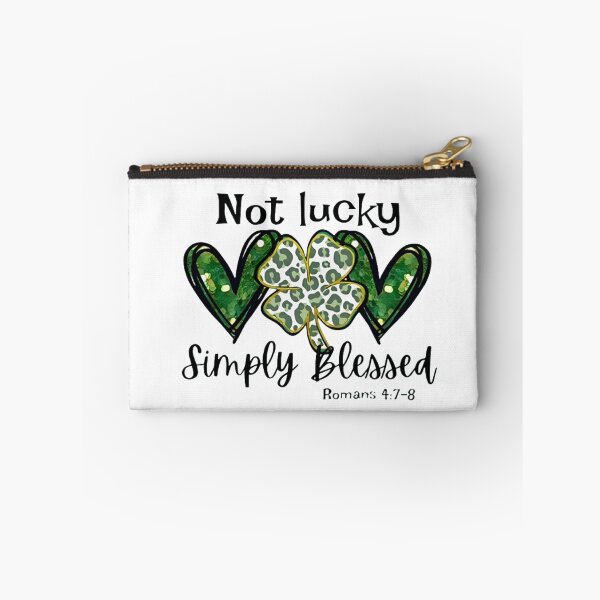 Item preview, St Patrick's Day Not Lucky Simply Blessed designed and sold by HerExpressions.