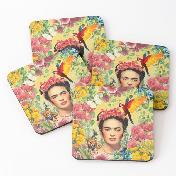 Item preview, Frida Kahlo Yellow Tiger designed and sold by Muycote.
