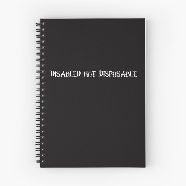 Item preview, Disabled Not Disposable  designed and sold by Disabledland.