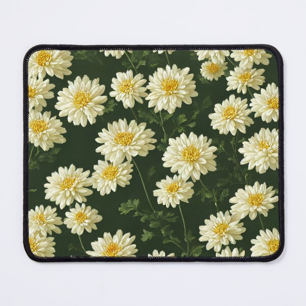 Item preview, Chrysanthemum Flower Pattern for November designed and sold by FamiliarPufferfish.