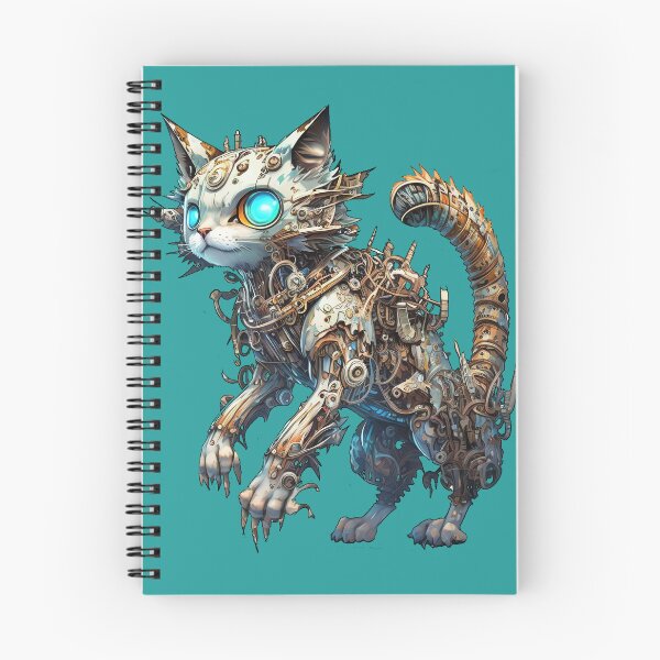 Item preview, Magical Mechanical Meow - Cyber-Kitty of the Depths designed and sold by DreamsGD.