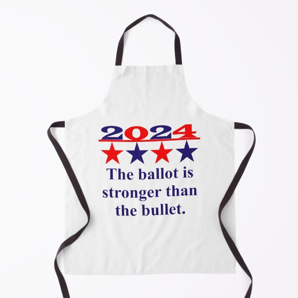 Item preview, The Ballot Is Stronger Than The Bullet - Political Quote designed and sold by CrankyOldDude.