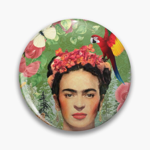 Item preview, Frida Kahlo Green Tiger designed and sold by Muycote.