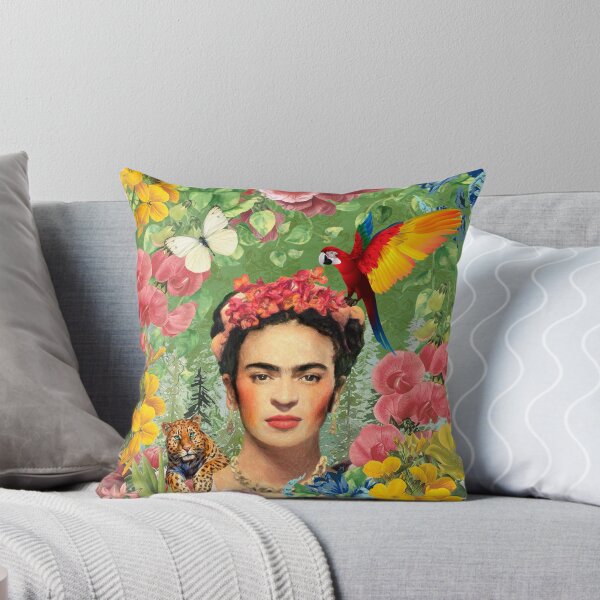 Item preview, Frida Kahlo Green Tiger designed and sold by Muycote.