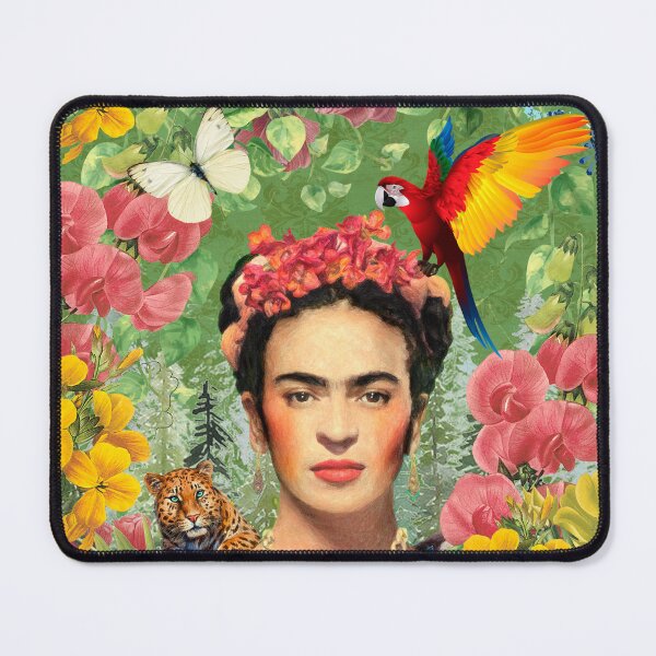 Item preview, Frida Kahlo Green Tiger designed and sold by Muycote.