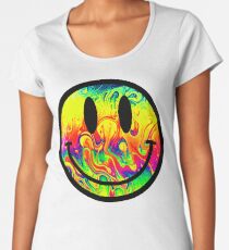 smiley Premium Scoop T-Shirt