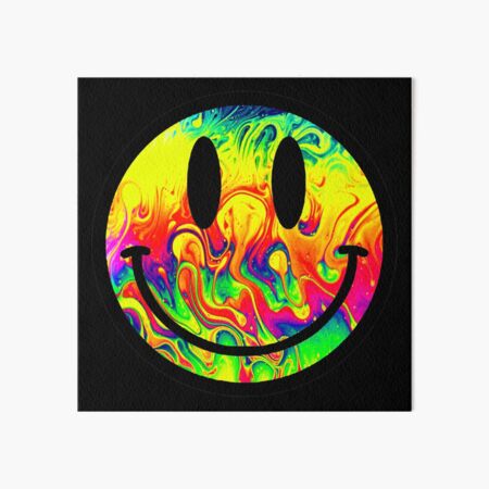 smiley Art Board Print