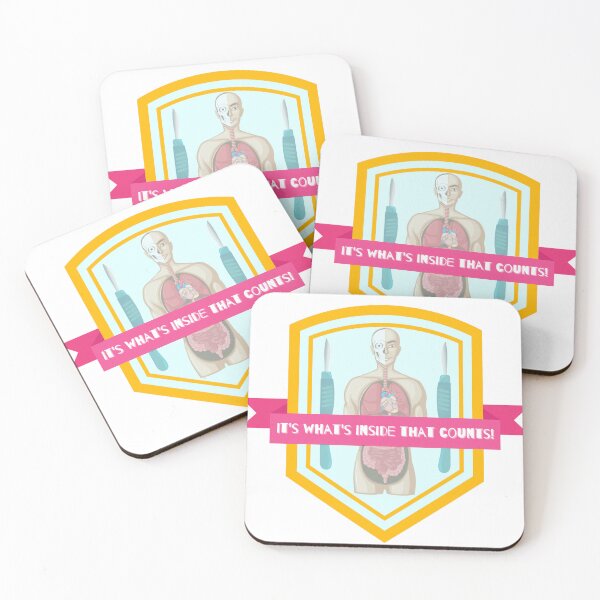 Item preview, It's What's Inside That Counts! Autopsy Sticker designed and sold by SceneOfTheCrime.
