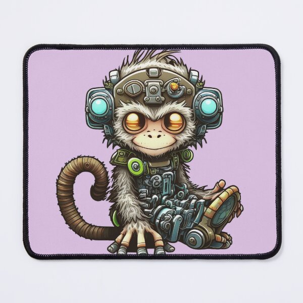 Item preview, Magical Mechanical Monkey Monster - Maintenance Time designed and sold by DreamsGD.