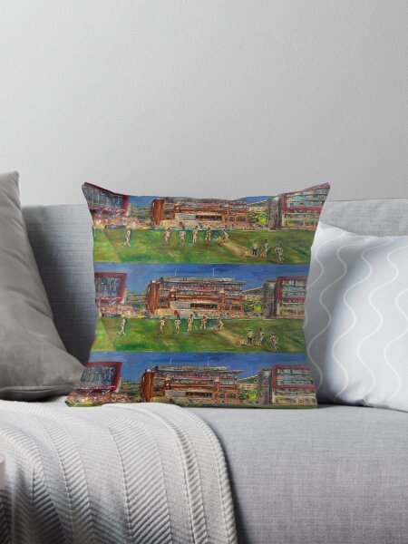 Lancashire Cricket Throw Pillow