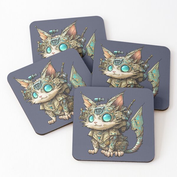 Item preview, Magical Mechanical Meow - Short & Floofy Version designed and sold by DreamsGD.