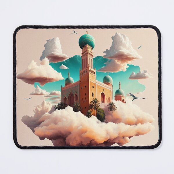 Item preview, Cloud-Covered Majesty: The Beauty of a Mosque in the Sky. designed and sold by BENMBARK.