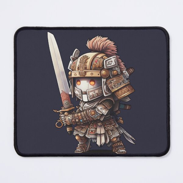 Item preview, Adorable Chibi Mechanoid Monster - Samurai Warrior designed and sold by DreamsGD.