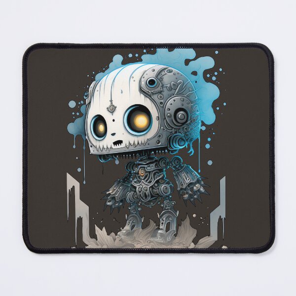 Item preview, Adorable Chibi Mechanoid Monster - Armored Skeleton designed and sold by DreamsGD.