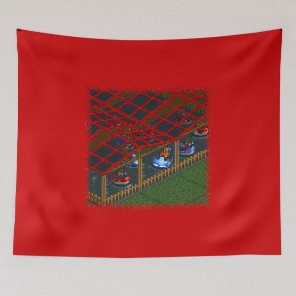 Item preview, RollerCoaster Tycoon RCT 1 - Dodgems / Bumper Cars designed and sold by vortiene.