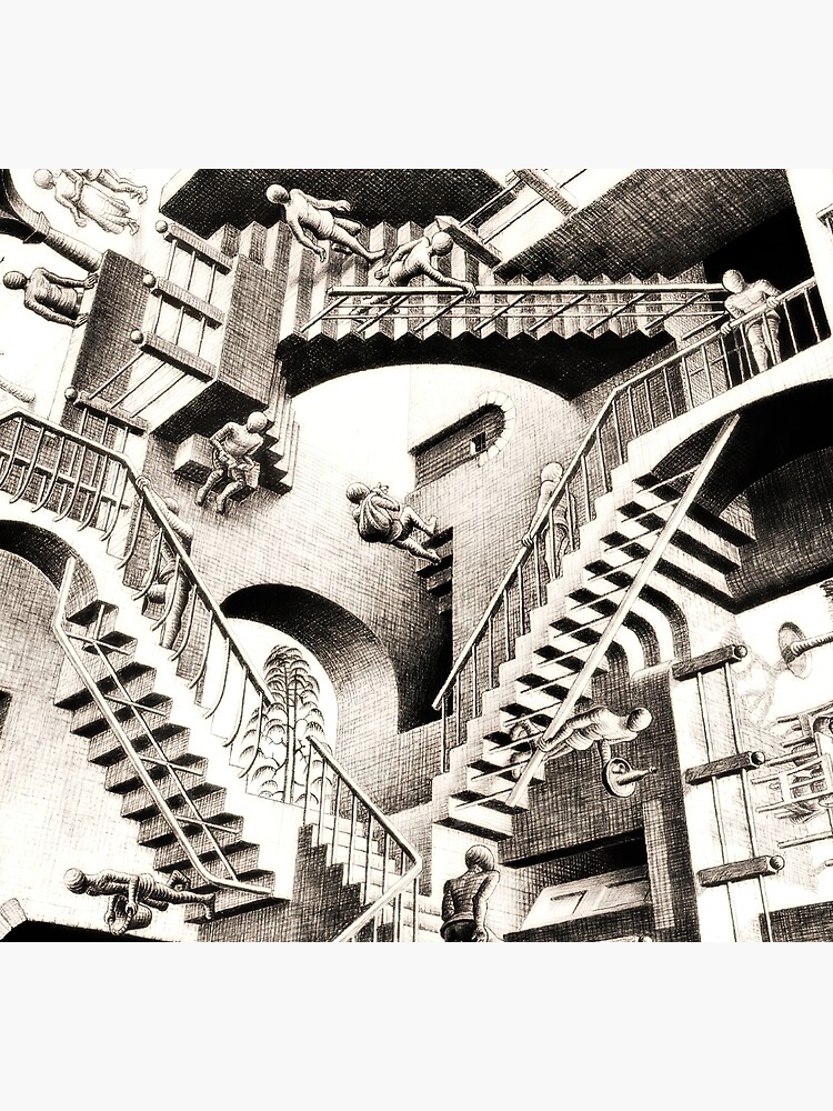 Disover Escher - Relativity Socks