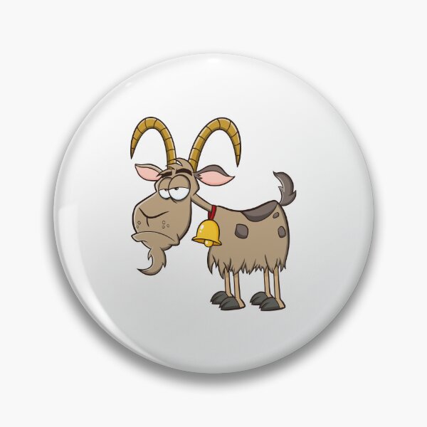Item preview, Funny Goat Cartoon Character designed and sold by HitToon.