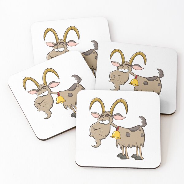 Item preview, Funny Goat Cartoon Character designed and sold by HitToon.