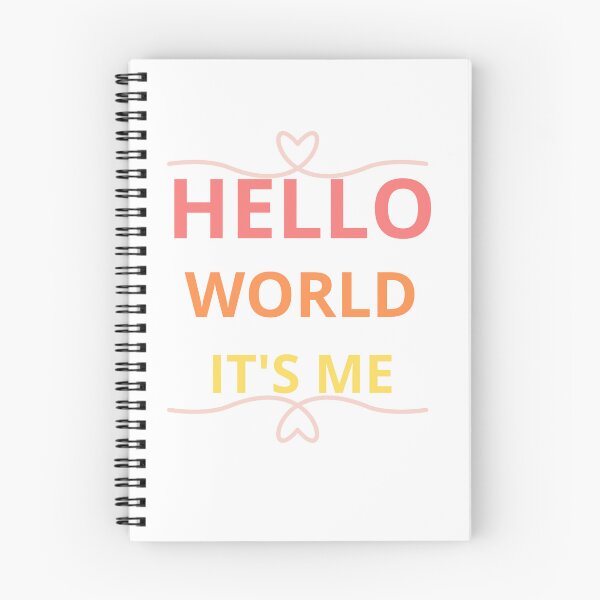 Item preview, hello world it's me designed and sold by Bellife.