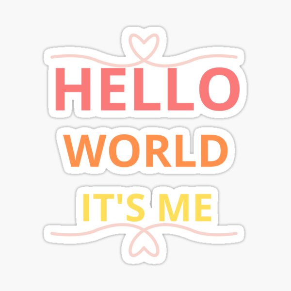 Hello Its Me Oi Gente Sticker - Hello Its Me Oi Gente Hi People