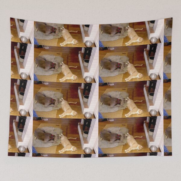 Item preview, Dogs and cats. Cosy evening  designed and sold by Lovemydesigns.