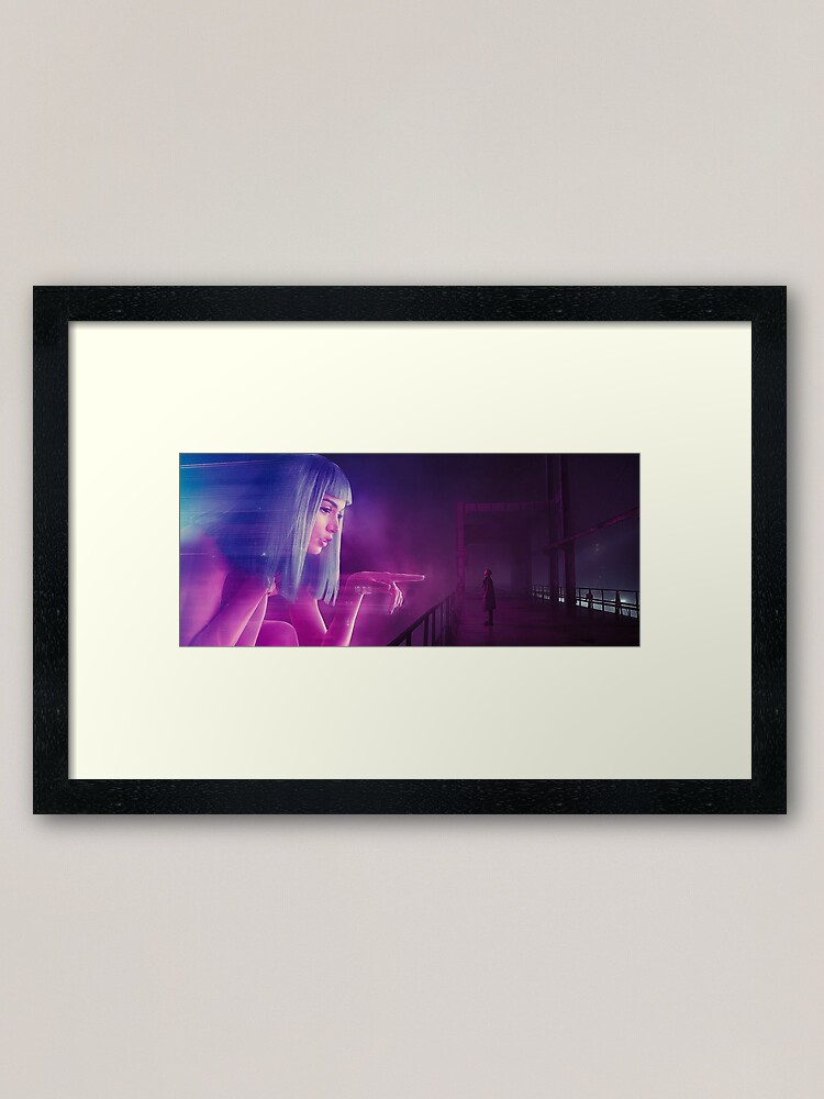 Alternate view of Blade Runner 2049 - Joi Framed Art Print