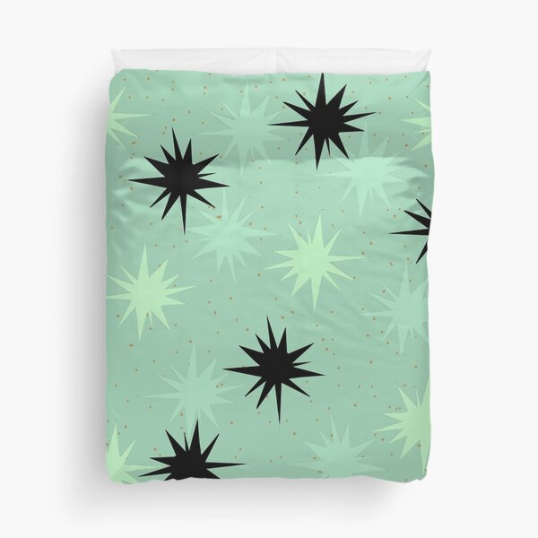 Item preview, Mod Atomic Jade and Mint Starbursts designed and sold by StrangeLilOnion.