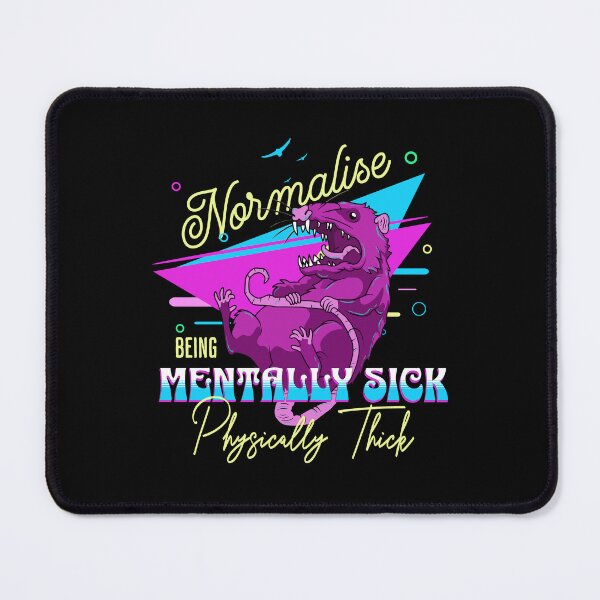 Item preview, Possum - Mentally Sick Physically Thick designed and sold by ValentinaHramov.