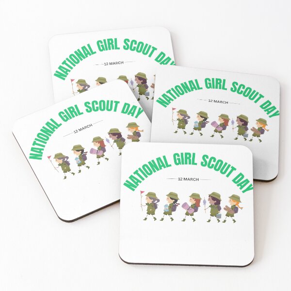 Item preview, natinal girl scout day 12 march designed and sold by xkiyal Art.