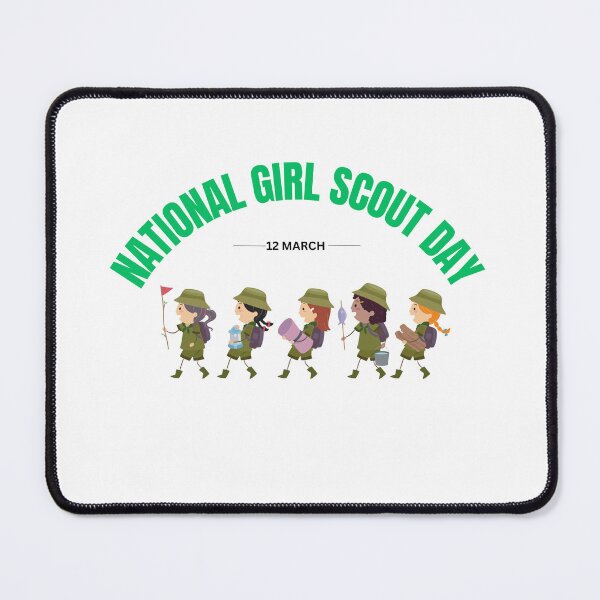 Item preview, natinal girl scout day 12 march designed and sold by xkiyal Art.