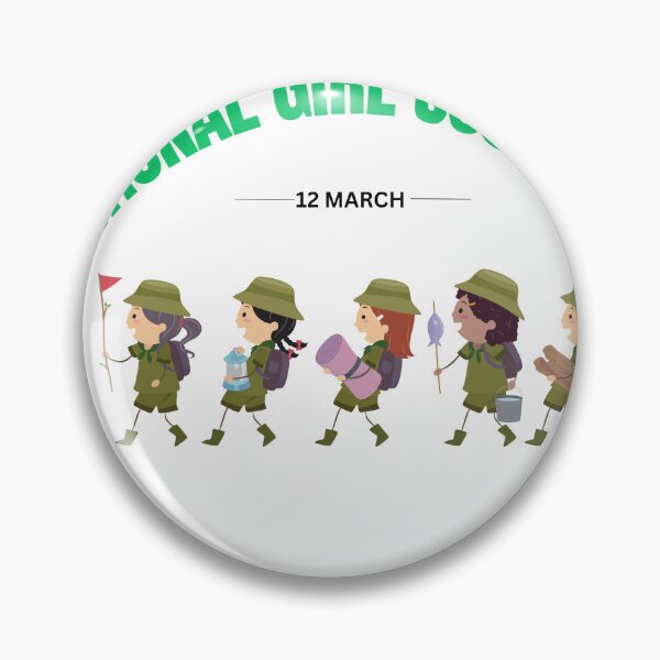 Item preview, natinal girl scout day 12 march designed and sold by xkiyal Art.