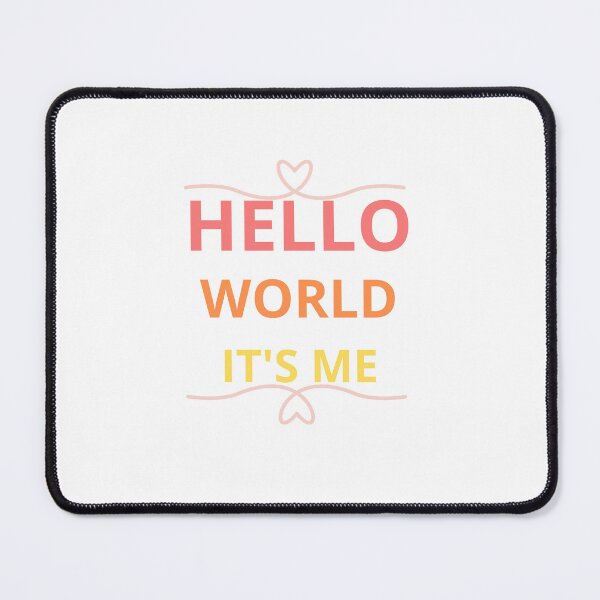 Aperçu de l'œuvre hello world it's me créée et vendue par Bellife.