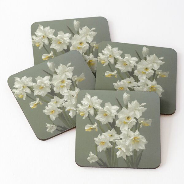 Item preview, December Narcissus Flowers designed and sold by FamiliarPufferfish.