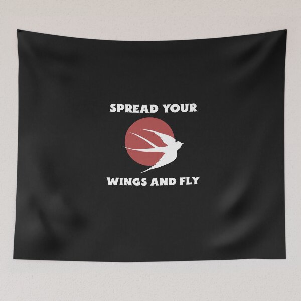 Item preview, Spread Your Wings And Fly designed and sold by Salimah Haji.