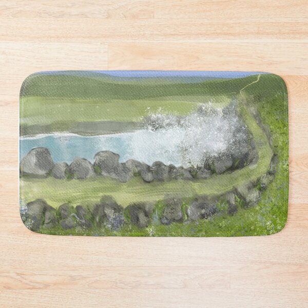 Item preview, Wild Flowers By The Sea  Painting designed and sold by Clare Walker.