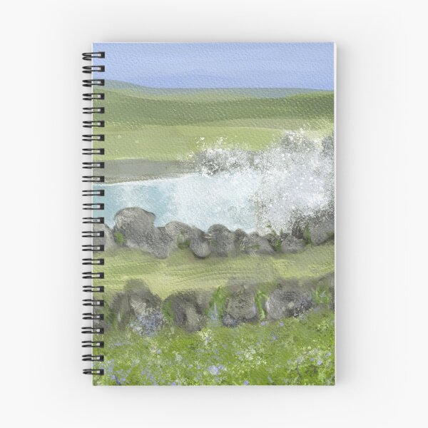 Item preview, Wild Flowers By The Sea  Painting designed and sold by Clare Walker.