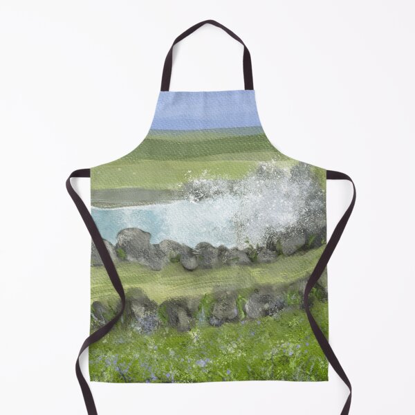 Item preview, Wild Flowers By The Sea Painting designed and sold by Clare Walker.