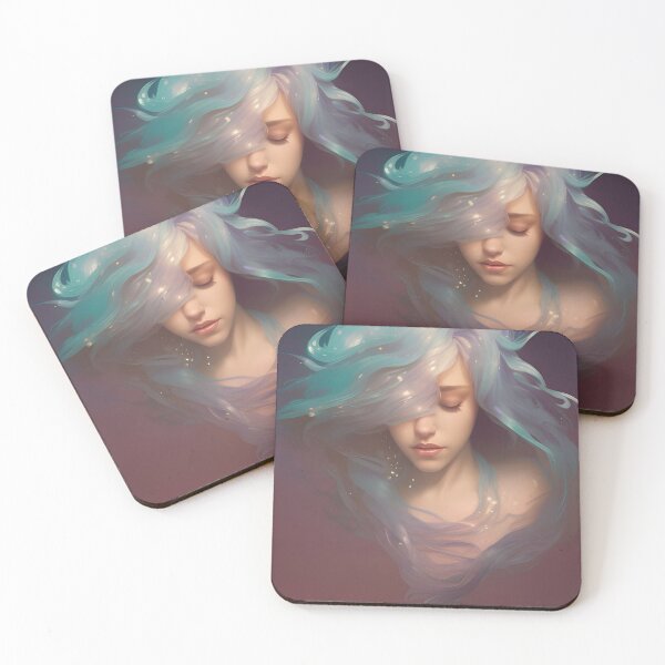 Item preview, Peaceful Mermaid Digital Art designed and sold by KaelumH.