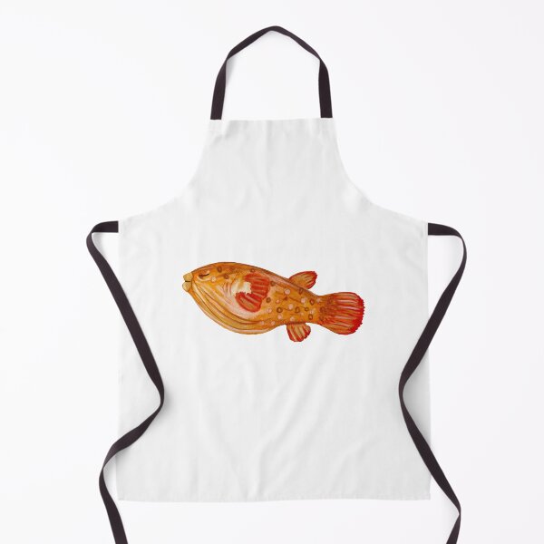 Item preview, Fish red ocean sea life watercolor illustration designed and sold by Yana Mustafina | Boho Soulful Designs.