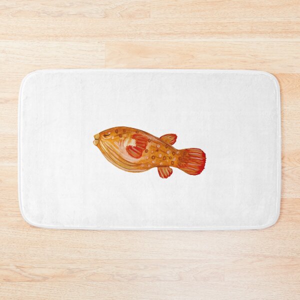 Item preview, Fish red ocean sea life watercolor illustration designed and sold by Yana Mustafina | Boho Soulful Designs.