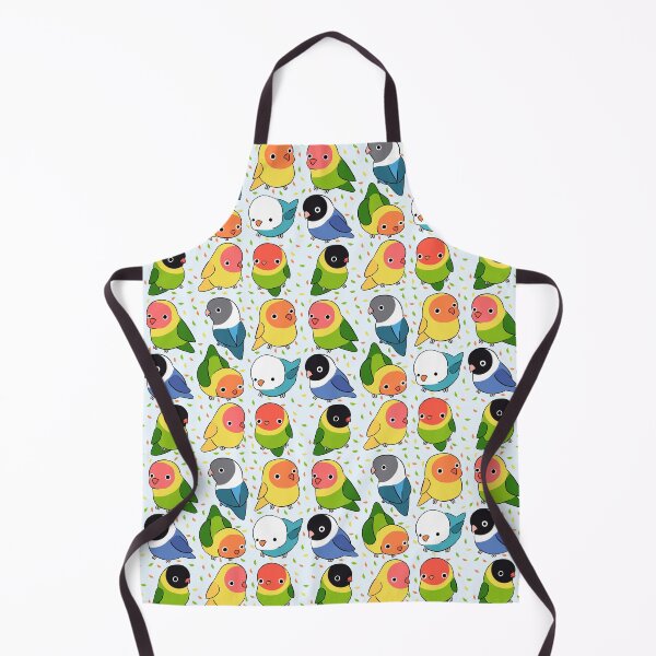 Item preview, Cute Lovebirds pattern  designed and sold by Yarafantasyart.