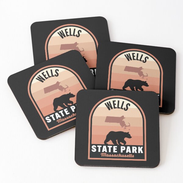 Item preview, Wells State Park MA Bear designed and sold by HalpinDesign.