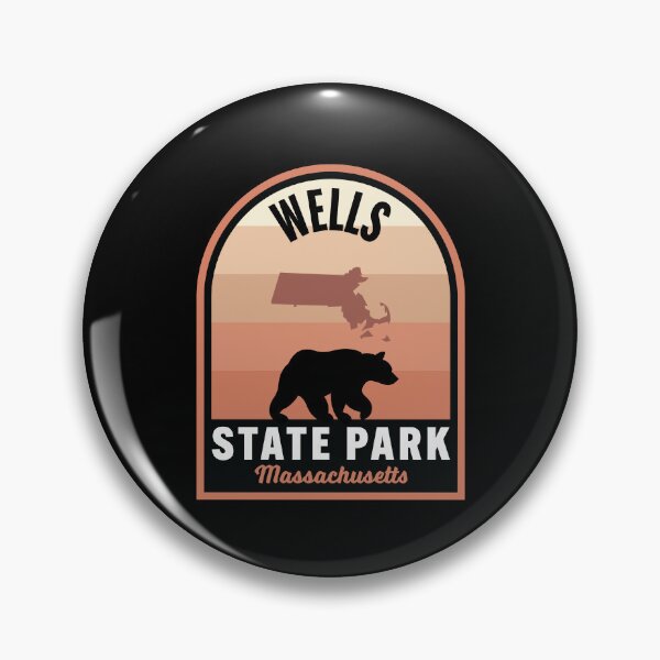 Artikelvorschau, Wells State Park MA Bear entworfen und verkauft von HalpinDesign.