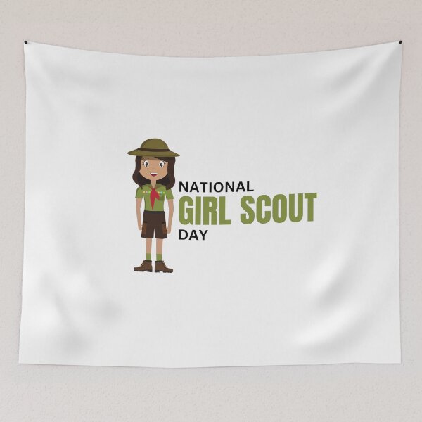 Item preview, national girl scout day designed and sold by xkiyal Art.