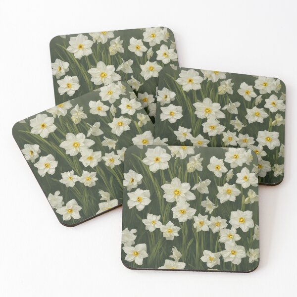 Item preview, Pattern of Narcissus Blooms for December designed and sold by FamiliarPufferfish.