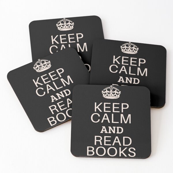 Item preview, Keep calm and read books designed and sold by lubookshop.