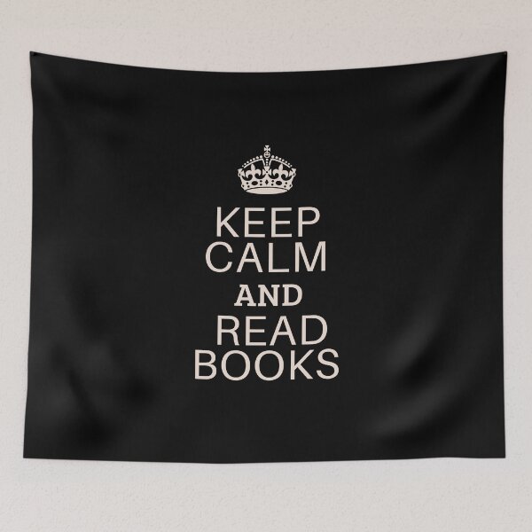 Item preview, Keep calm and read books designed and sold by lubookshop.